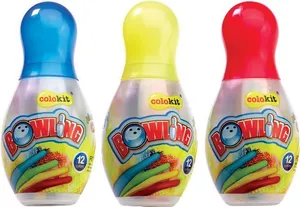Wachsstifte "Bowling", Set, 12 Farben, COLOKIT